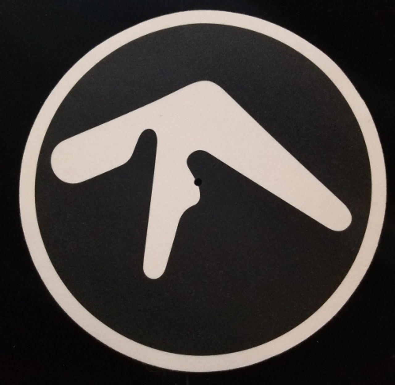 【新品】Aphex Twin スリップマット Aphex Twin - Logo Black - Single Slipmat - Ear Candy Music