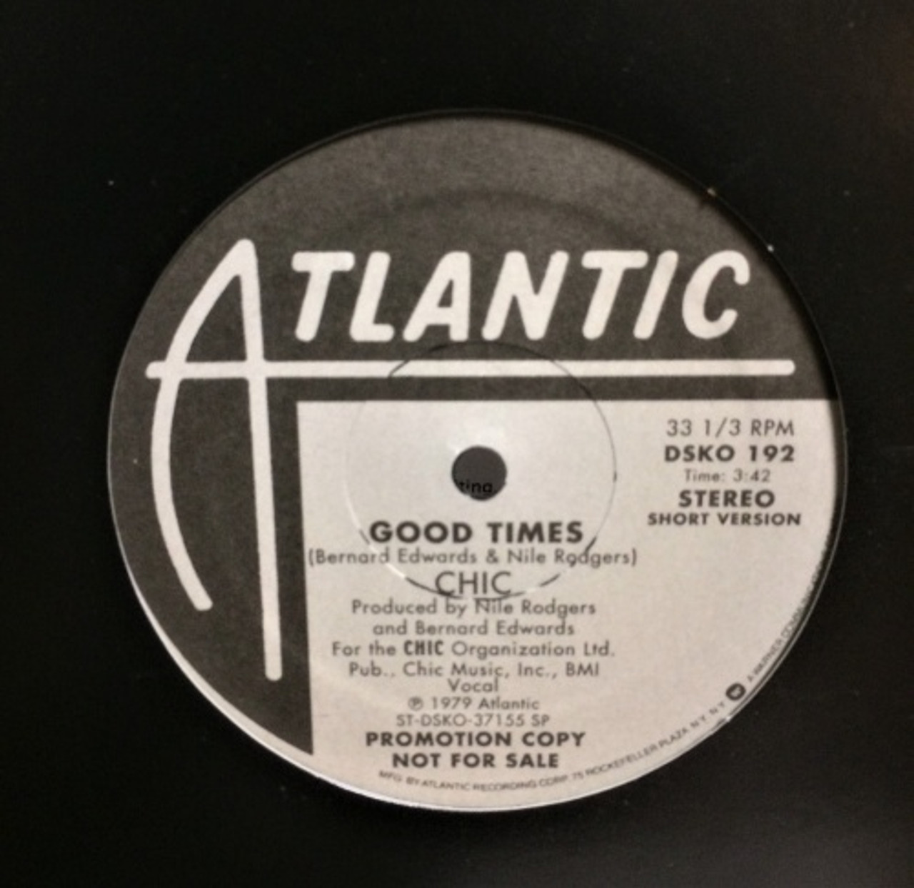 CDB Good Times 12インチレコード！ CDB - Good Times [12