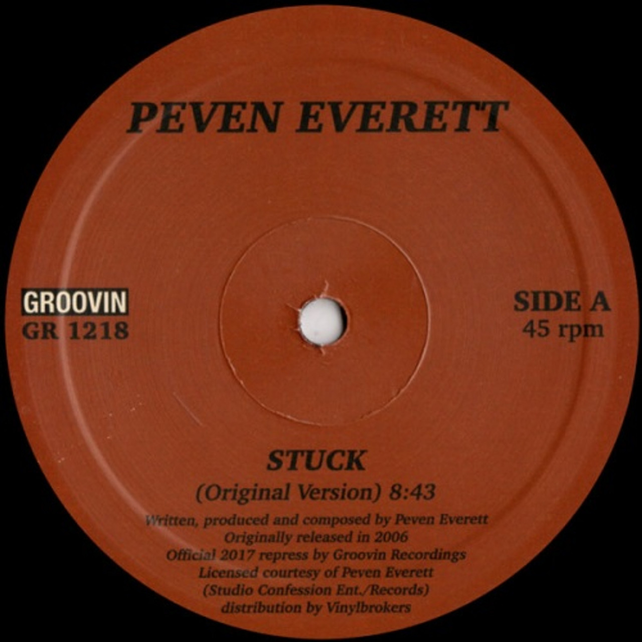 12”レコード★PEVEN EVERETT / STUCK Peven Everett - Stuck - 12