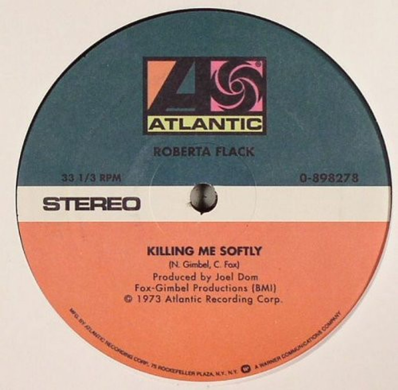 Roberta Flack - Killing Me Softly / Back Together Today - 12