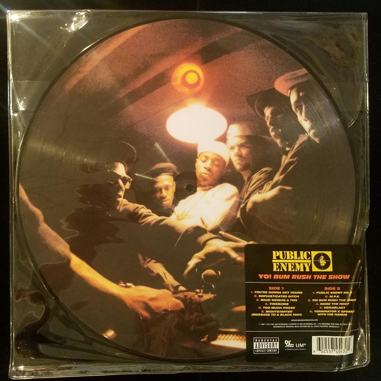 Public Enemy - Yo! Bum Rush The Show - LP Picture Disc Vinyl