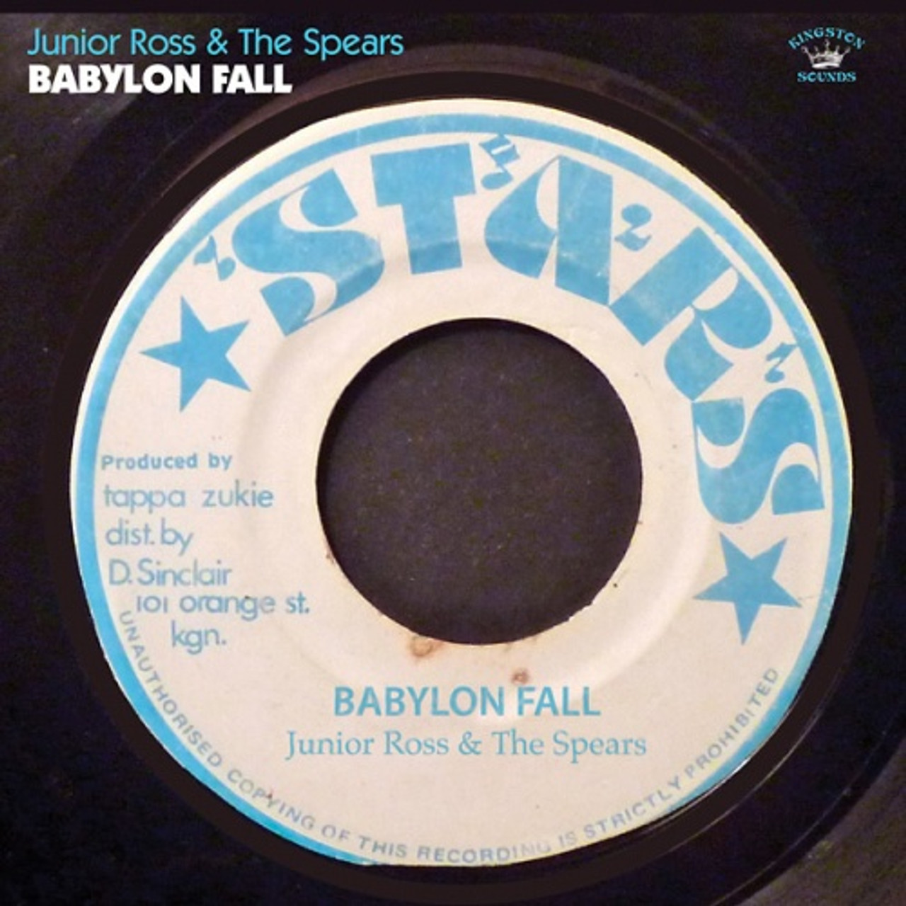 Junior Ross & The Spears - Babylon Fall - LP Vinyl