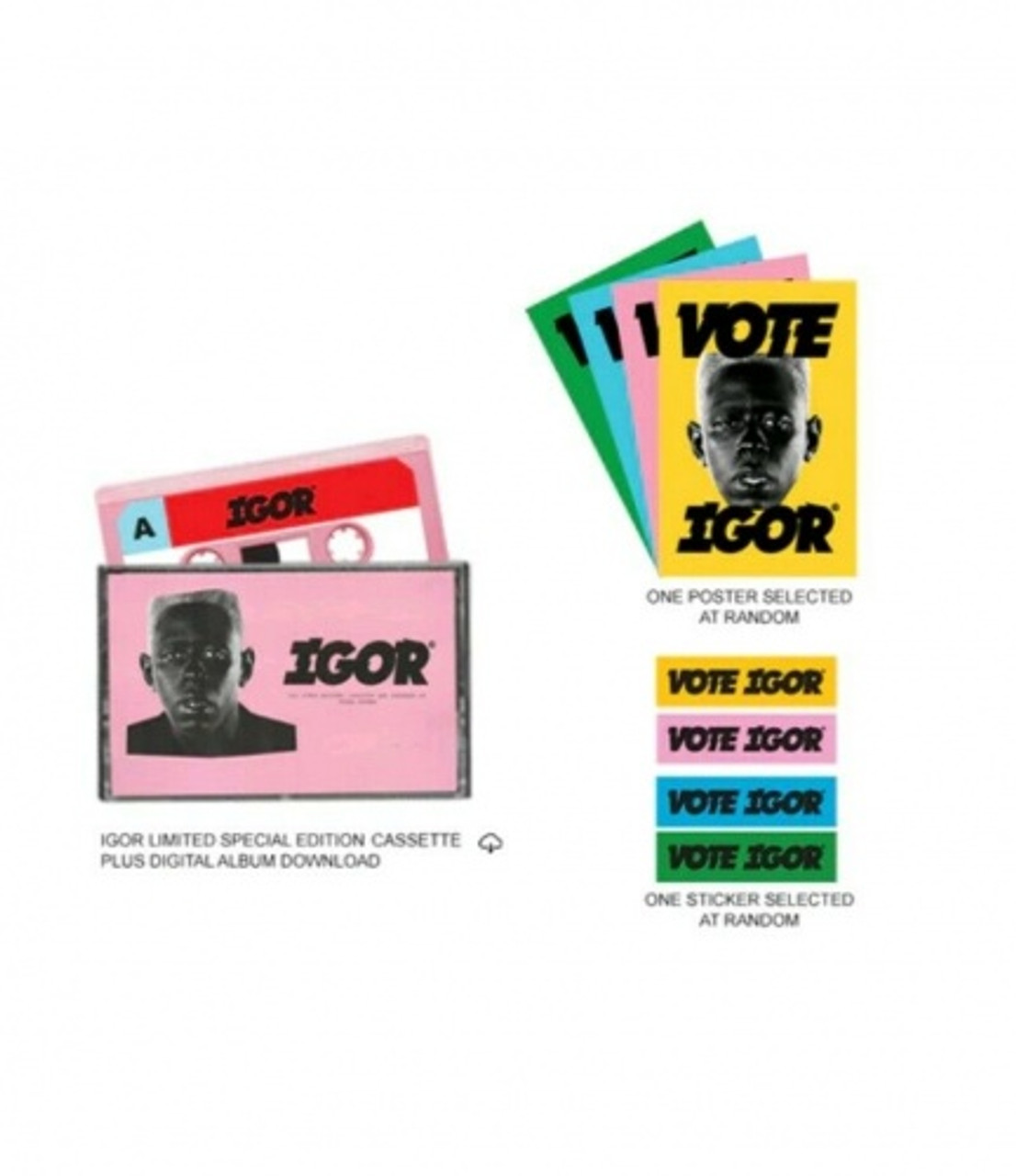 Tyler, The Creator - Igor - Cassette Bundle