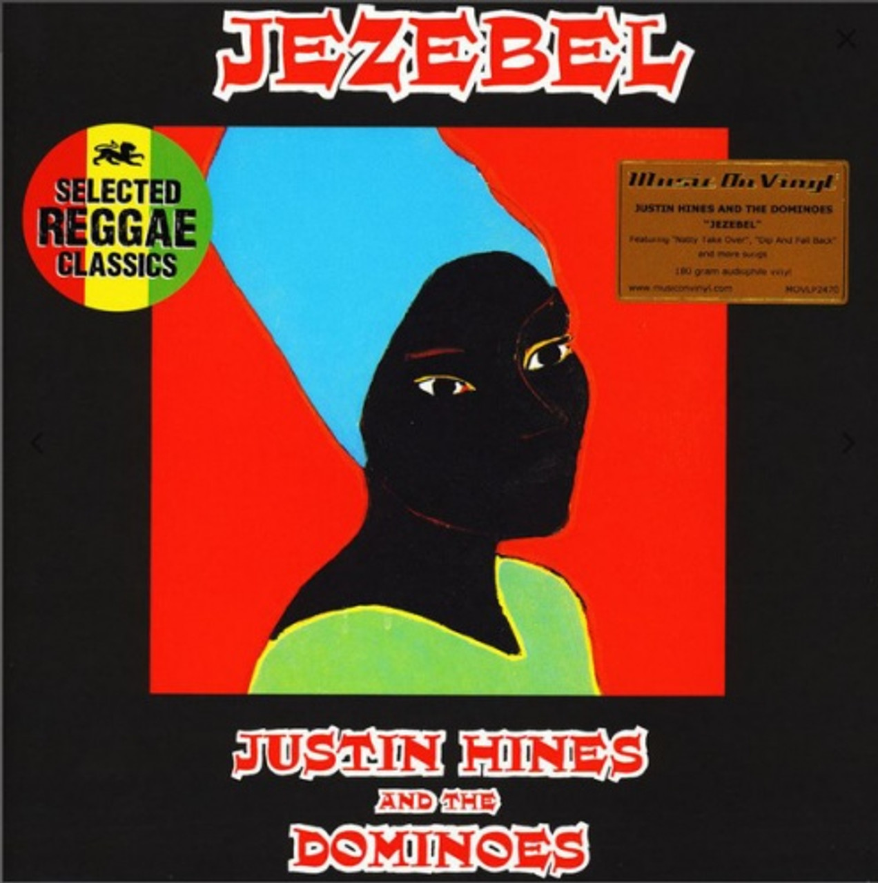 英LP Justin Hinds & The Dominoes Jezebel ILPS9416  /00260 Justin Hinds & The Dominoes - Jezebel - LP Vinyl - Ear Candy