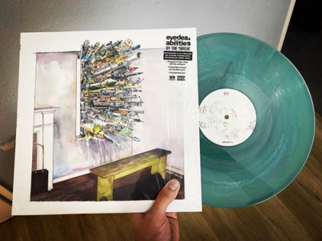 Eyedea & Abilities - By The Throat - LP Colored Vinyl - Ear