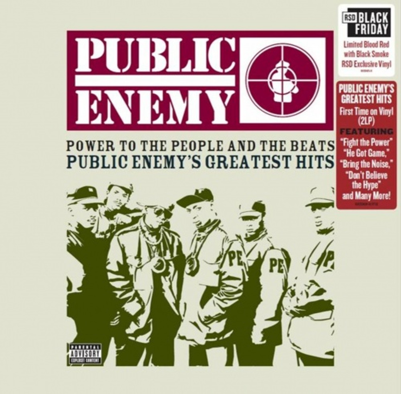 Public Enemy - Power To The People And The Beats - Greatest Hits RSD - 2x  LP Colored Vinyl