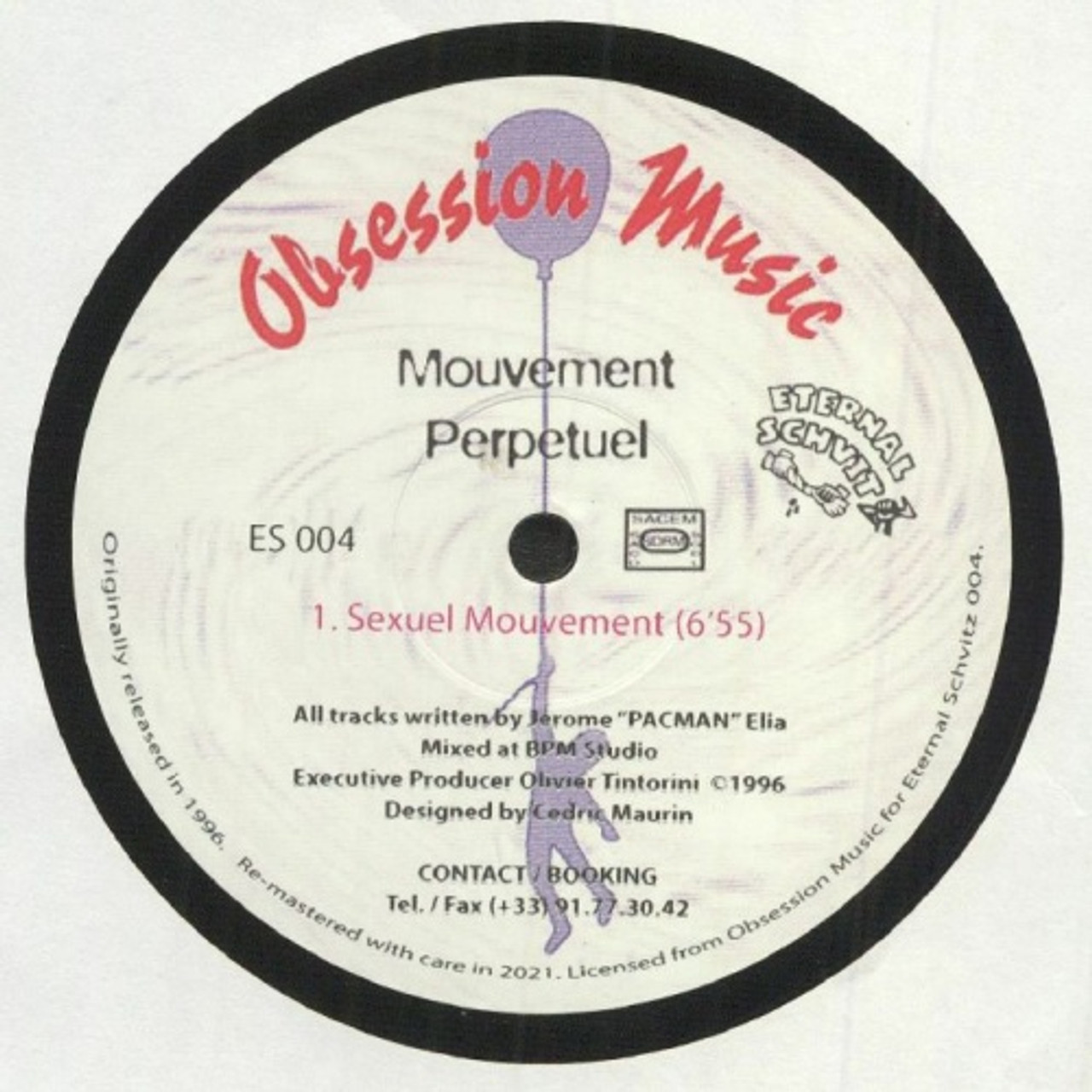 Mouvement Perpetuel - Sexuel Mouvement - 12 Vinyl - Ear Candy Music