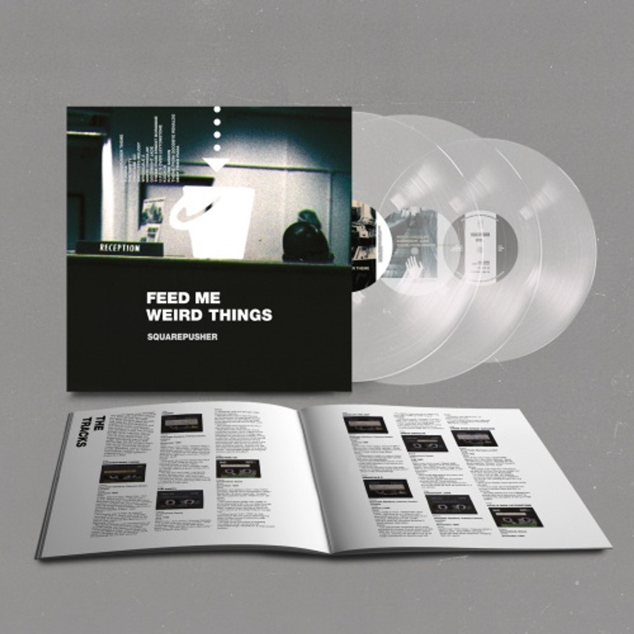 Squarepusher - Feed Me Weird Things - 2x LP Clear Vinyl+10