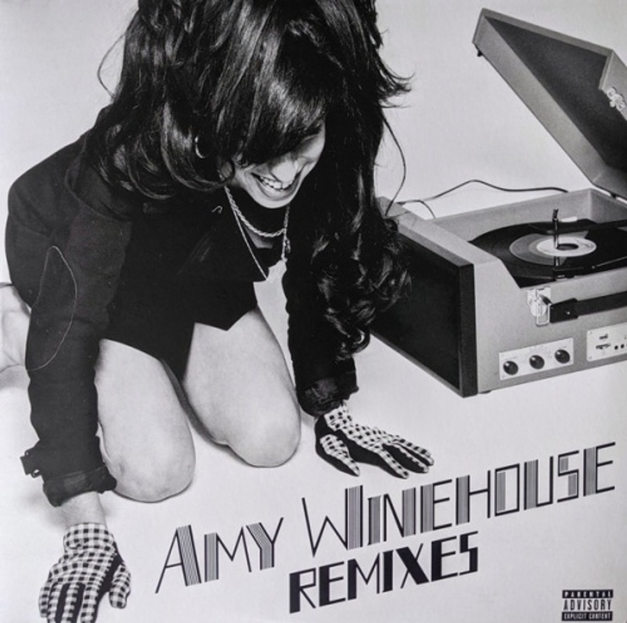 Amy Winehouse Back To Black Slipmat - Amy Winehouse