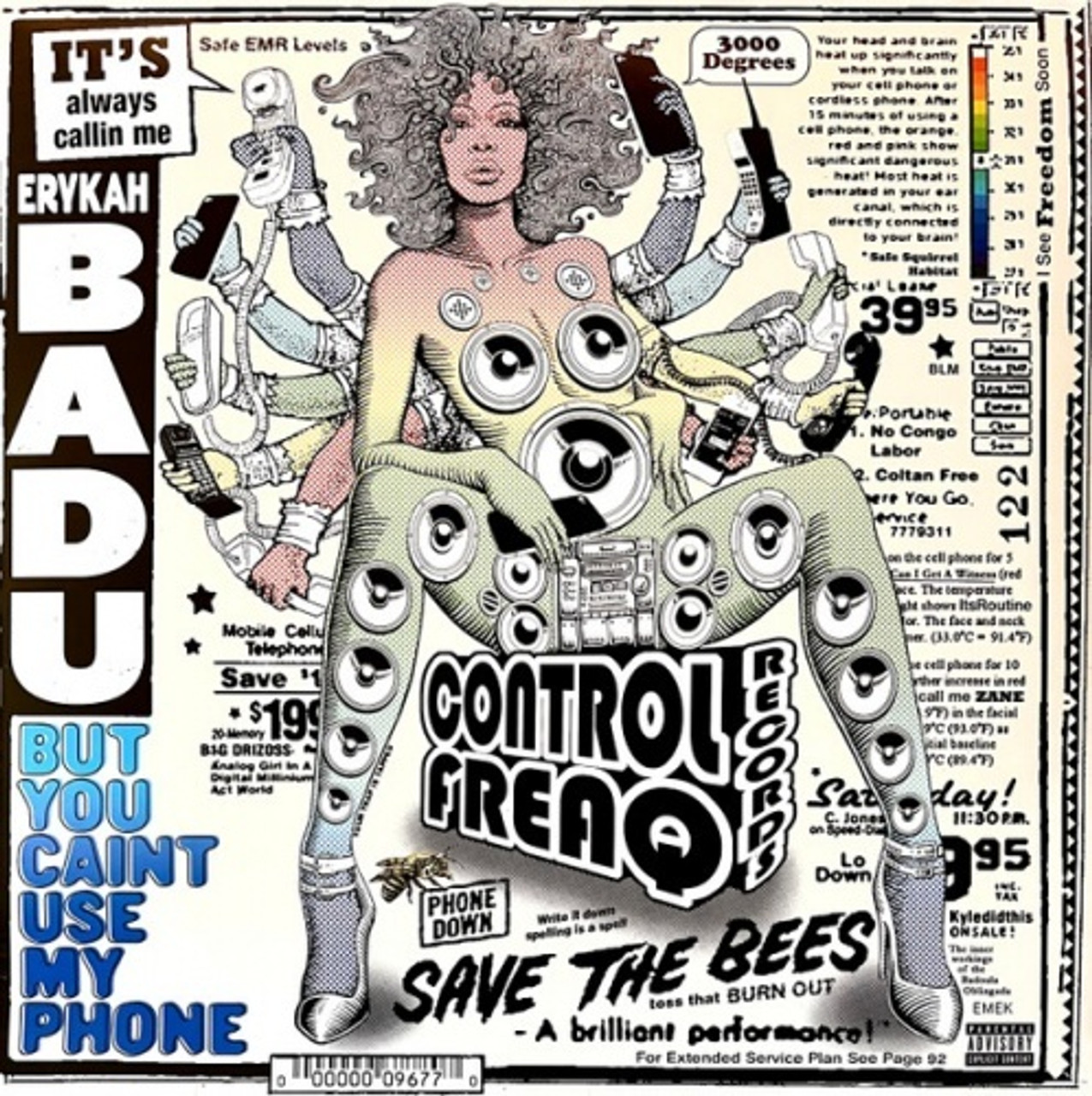 Erykah Badu - But You Caint Use My Phone - LP Colored Vinyl - Ear