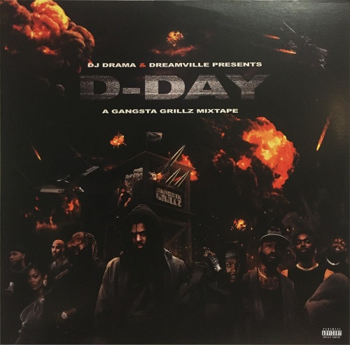 Dreamville & J.Cole - D-Day: A Gangsta Grillz Mixtape - LP Vinyl