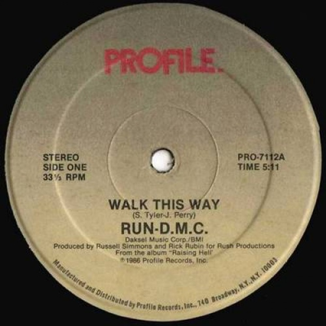 【楽天カード分割】 Run Dmc - Walk This Way - 12 その他