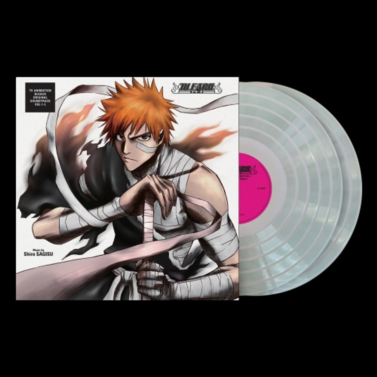 Shiro Sagisu - Bleach (Original Sountrack) - 2x LP Clear Vinyl