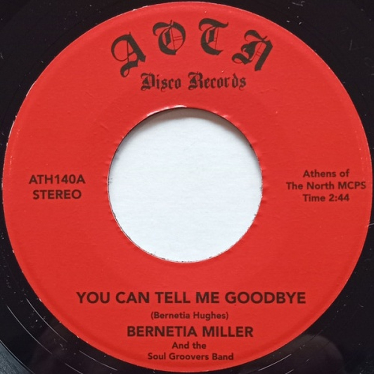 Bernetia Miller & The Soul Groovers Band - You Can Tell Me Goodbye - 7