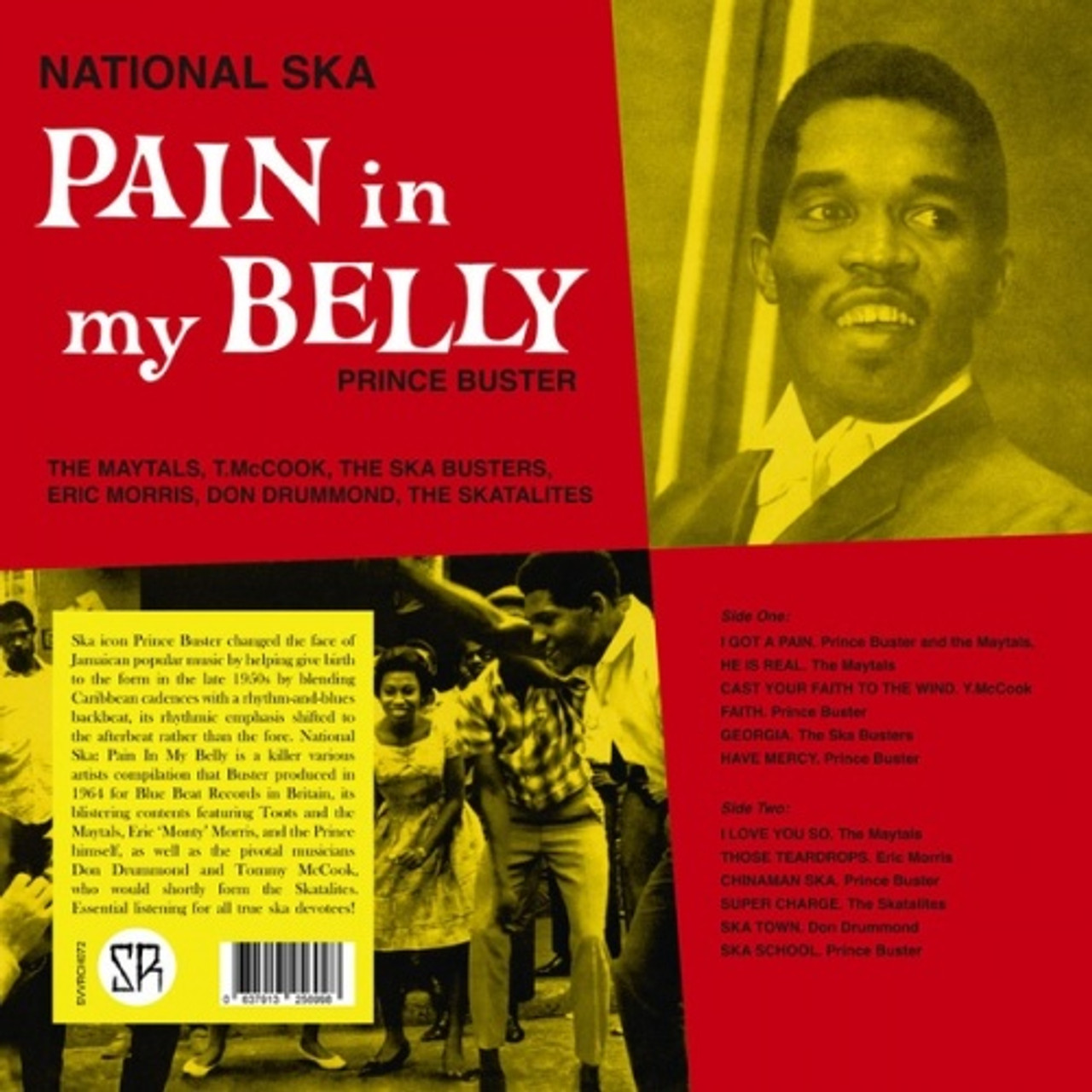 Prince Buster - National Ska: Pain In My Belly - LP Vinyl