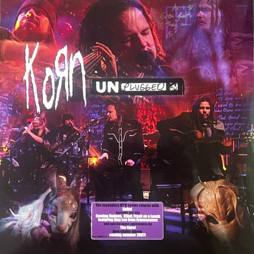 Korn - MTV Unplugged - LP Colored Vinyl - Ear Candy Music