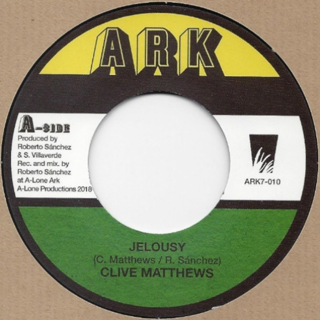 Clive Matthews / Lone Ark Riddim Force - Jelousy - 7