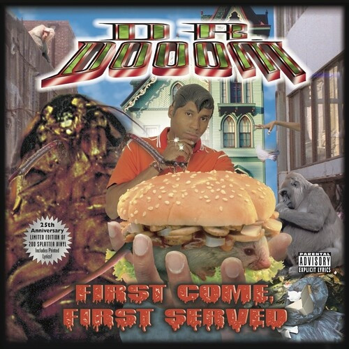 DR.DOOOM　クール・キース　レコード　HIPHOP　オリジナル Dr. Dooom - First Come, First Served (25th Anniversary) - 2x LP