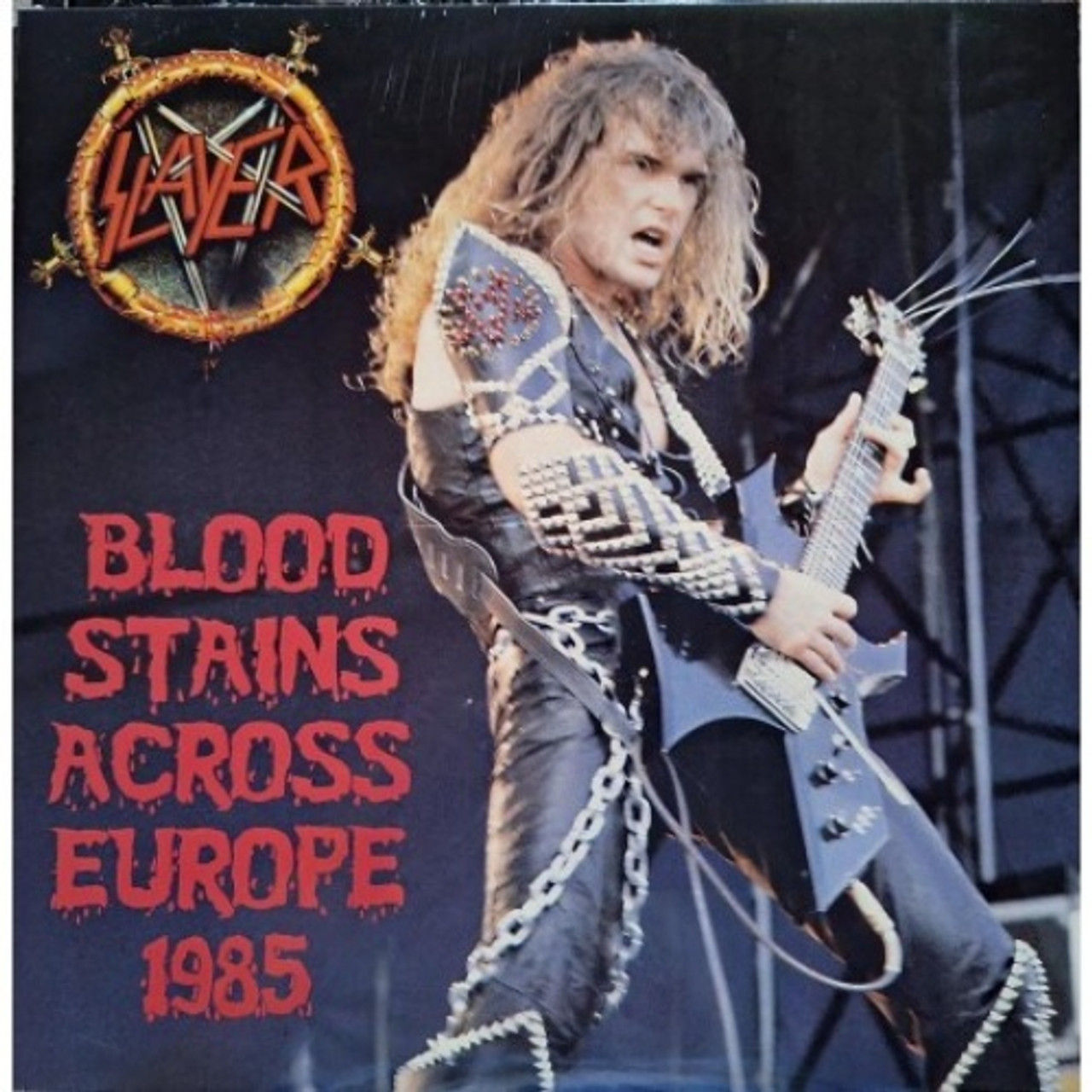 BLOODSTAINS 15枚 Slayer - Bloodstains Across Europe 1985 - LP Vinyl - Ear