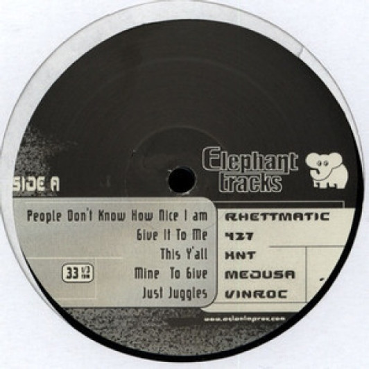 Various Artists - Elephant Tracks - 12" Vinyl Various Artists - Elephant Tracks - 12" Vinyl