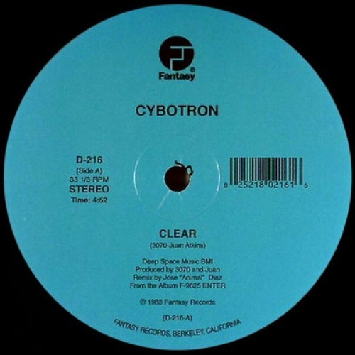 Cybotron - Clear/Industrial - 12" Vinyl