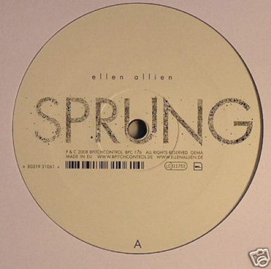 Ellen Allien - Sprung - 12" Vinyl Ellen Allien - Sprung - 12" Vinyl