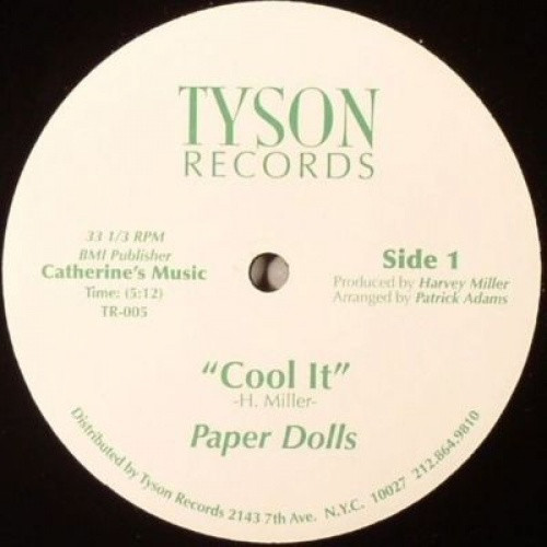 Paper Dolls / Lonzine Wright - Cool It / Stop The Taxi - 12" Vinyl