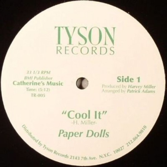 Paper Dolls / Lonzine Wright - Cool It / Stop The Taxi - 12" Vinyl Paper Dolls / Lonzine Wright - Cool It / Stop The Taxi - 12" Vinyl