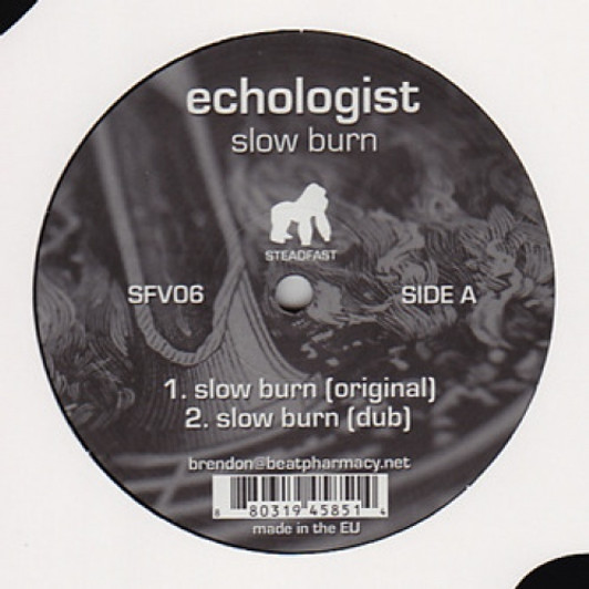 Echologist - Slow Burn - 12" Vinyl Echologist - Slow Burn - 12" Vinyl