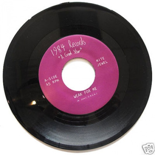 Nite Jewel - Weak for Me/Suburbia - 7" Vinyl Nite Jewel - Weak for Me/Suburbia - 7" Vinyl