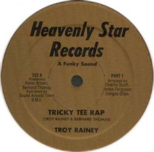 Troy Rainey - Tricky Tee Rap - 12" Vinyl Troy Rainey - Tricky Tee Rap - 12" Vinyl