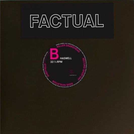 Russell Haswell - Factual - LP Vinyl Russell Haswell - Factual - LP Vinyl