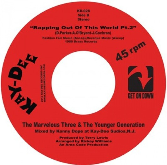 The Marvelous Three - Rapping Out Of This World - 7" Colored Vinyl