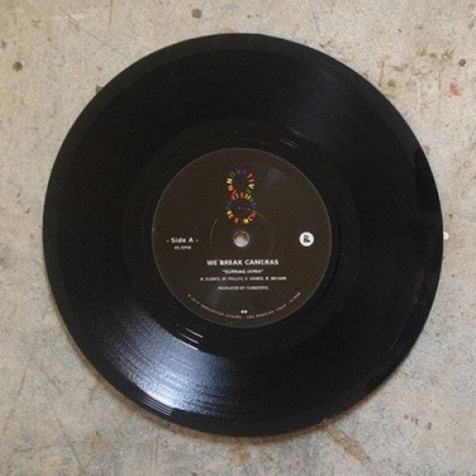 We Break Cameras - Burning Japan/Curves - 8" Vinyl