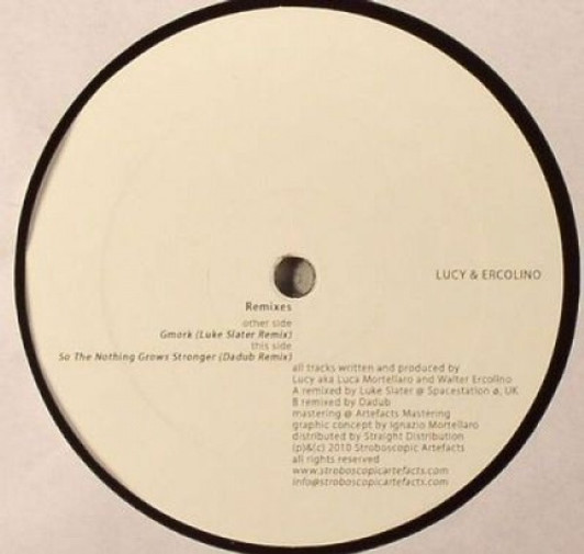Lucy & Ercolino - Gmork Remixes - 12" Vinyl Lucy & Ercolino - Gmork Remixes - 12" Vinyl