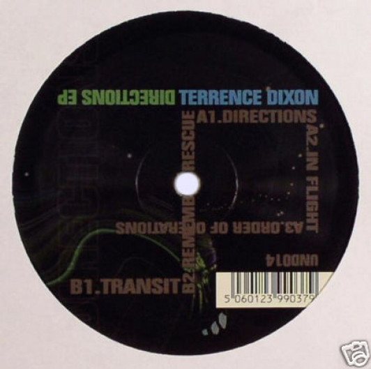 Terrence Dixon - Directions - 12" Vinyl Terrence Dixon - Directions - 12" Vinyl