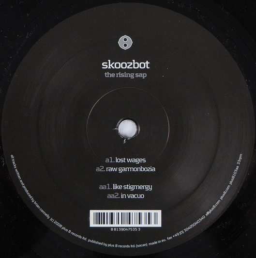 Skoozbot - Rising Sap - 12" Vinyl Skoozbot - Rising Sap - 12" Vinyl