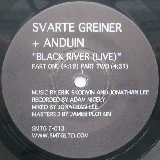 Svarte Greiner - Black River - 7" Vinyl Svarte Greiner - Black River - 7" Vinyl