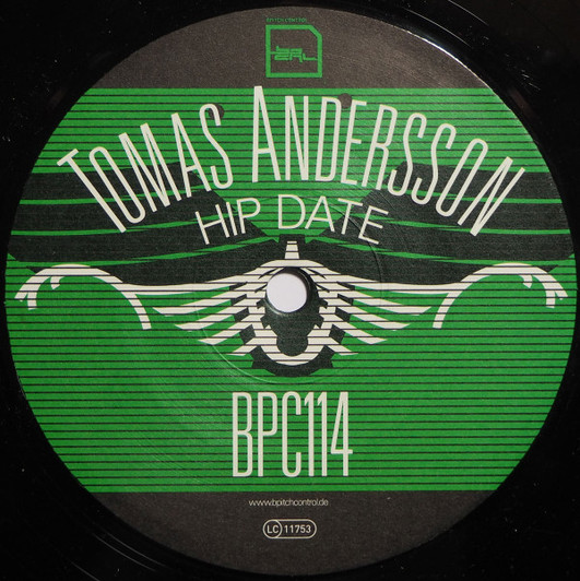 Tomas Andersson - Hip Date - 12" Vinyl Tomas Andersson - Hip Date - 12" Vinyl