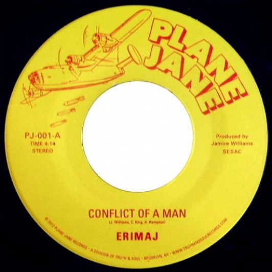 Erimaj - Conflict Of A Man - 7" Vinyl Erimaj - Conflict Of A Man - 7" Vinyl
