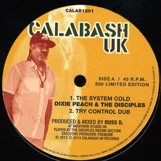 Dixie Peach - The System Cold - 12" Vinyl Dixie Peach - The System Cold - 12" Vinyl