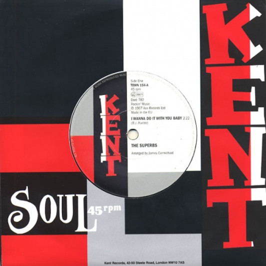 The Superbs - I Wanna Do It With You - 7" Vinyl 
