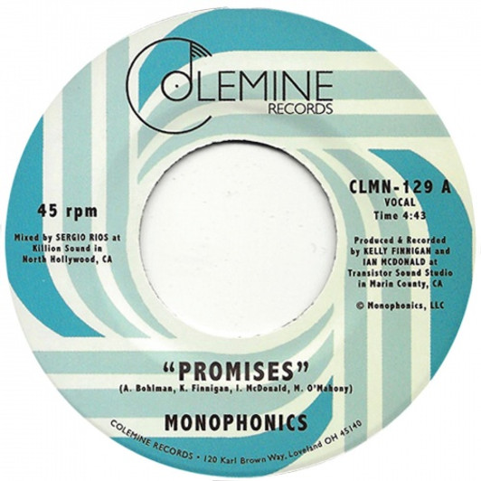 Monophonics - Promises / Strange - 7" Vinyl