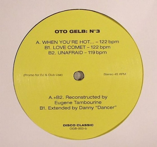 Oto Gelb - No.3 - 12" Vinyl Oto Gelb - No.3 - 12" Vinyl
