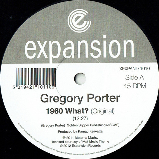 Gregory Porter - 1960 What? - 12" Vinyl