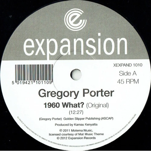 Gregory Porter - 1960 What? - 12" Vinyl
