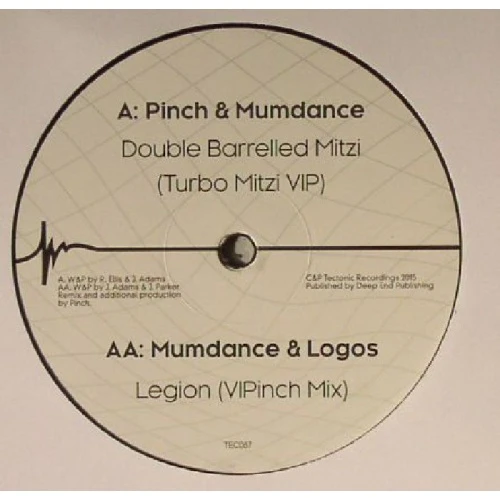 Pinch / Mumdance / Logos - Double Barrelled Mitzi (Turbo Mitzi VIP / Legion (VIPinch Mix) - 12" Vinyl