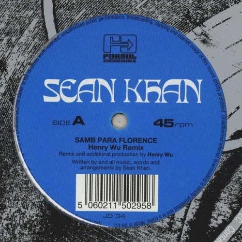 Sean Khan - Sama Para Florence - 12" Vinyl