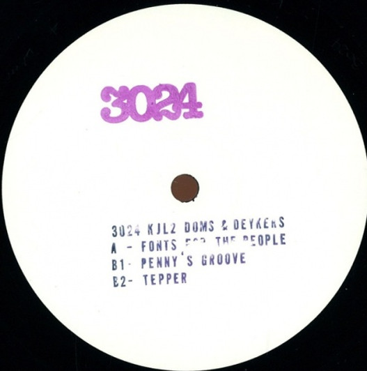 Doms & Deykers - Fonts for the People - 12" Vinyl