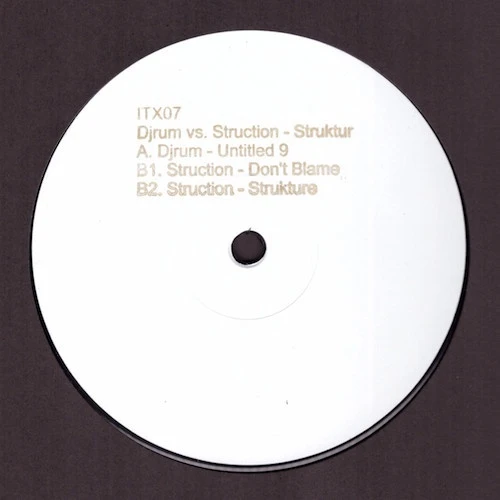 Djrum vs. Struction - Struktur - 12" Vinyl